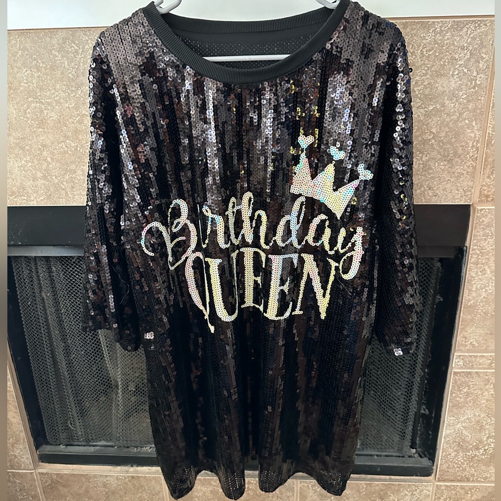 Sequin Dress Shirt